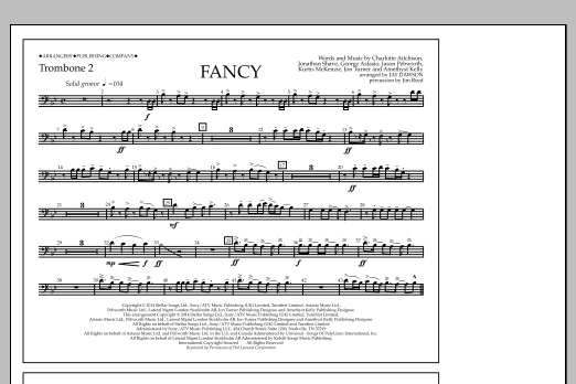 Fancy - Trombone 2 (Marching Band) von Jay Dawson