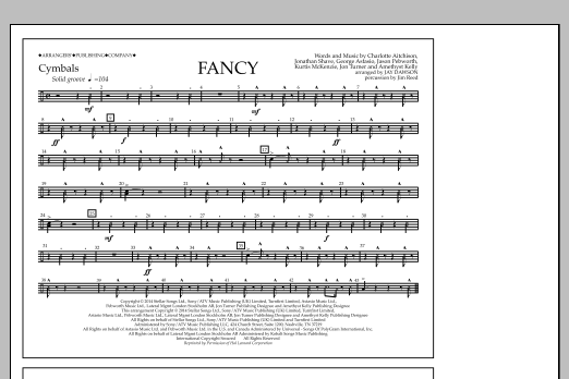 Fancy - Cymbals (Marching Band) von Jay Dawson