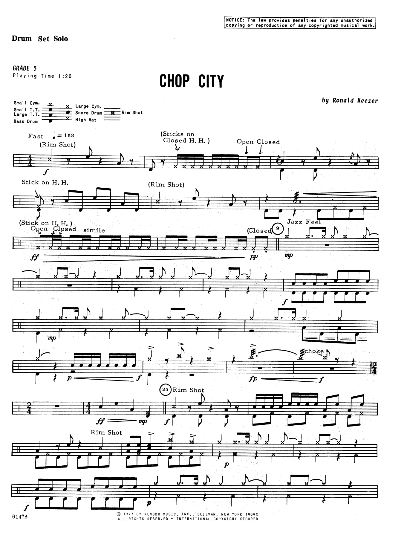 Chop City (Percussion Solo) von Keezer