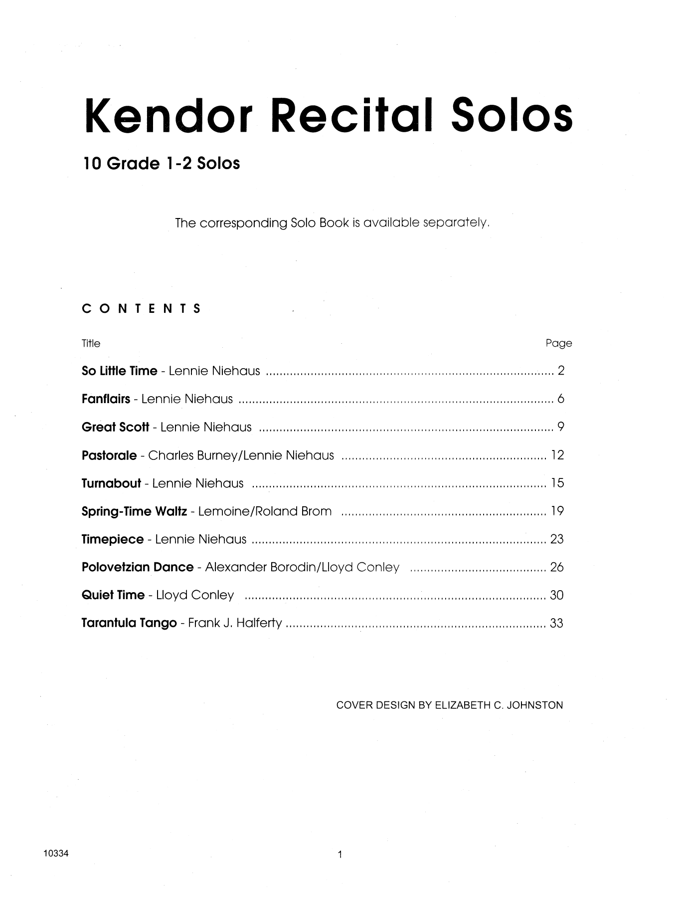 Kendor Recital Solos - Clarinet (Piano Accompaniment Book Only) (Woodwind Solo) von Various