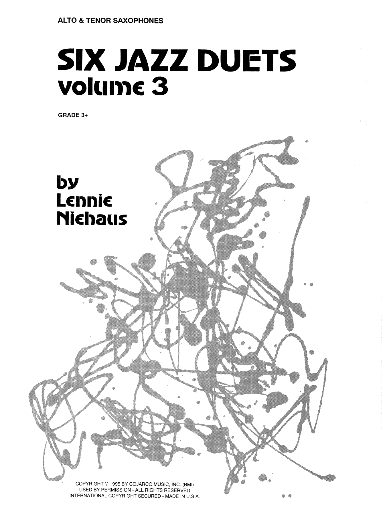 Six Jazz Duets, Volume 3 (Woodwind Ensemble) von Lennie Niehaus