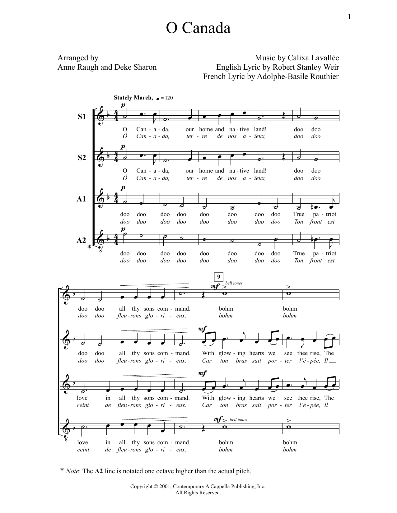 O Canada (SSAA Choir) von Deke Sharon