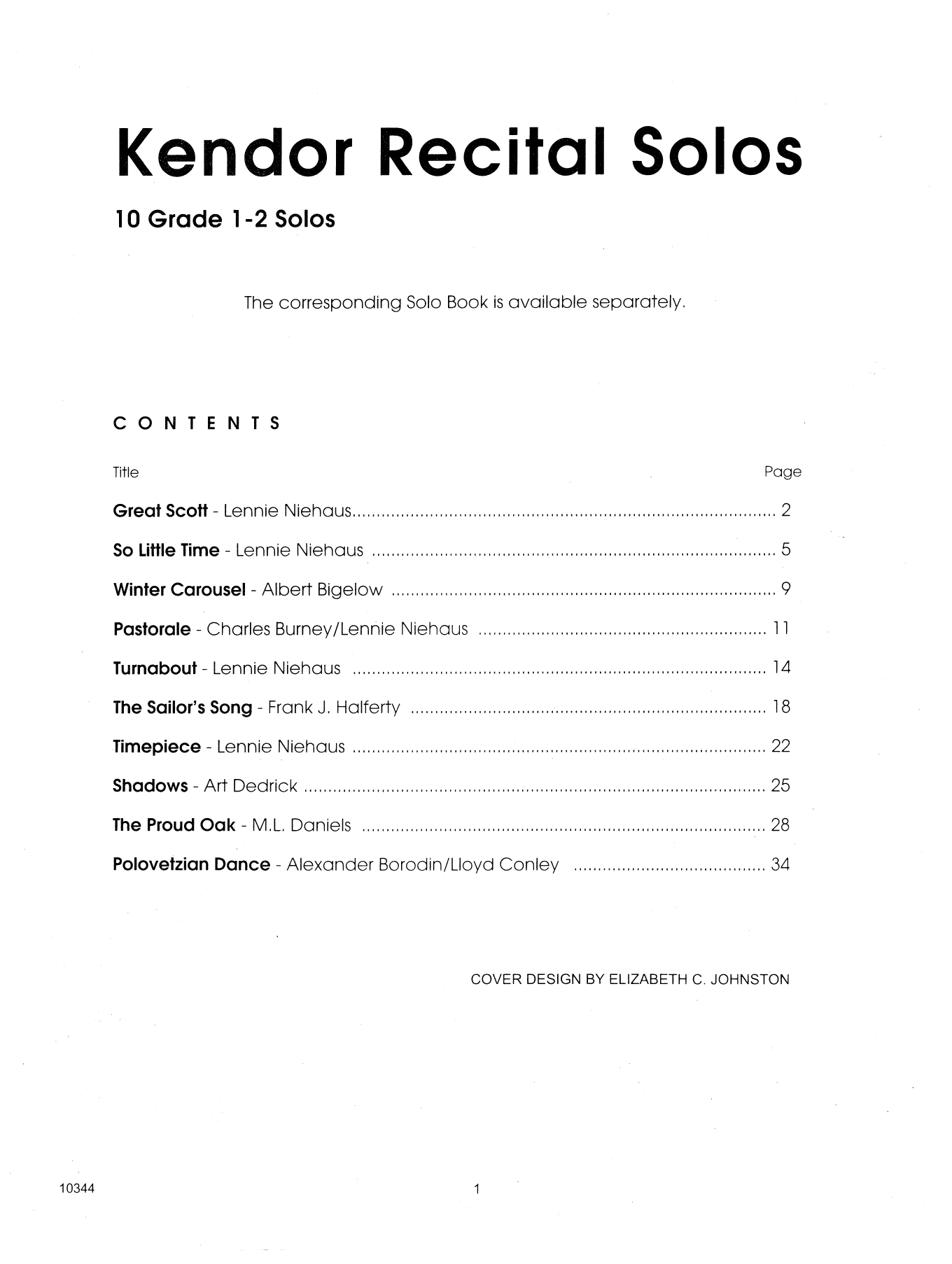 Kendor Recital Solos - Trombone - Piano Accompaniment (Brass Solo) von Various