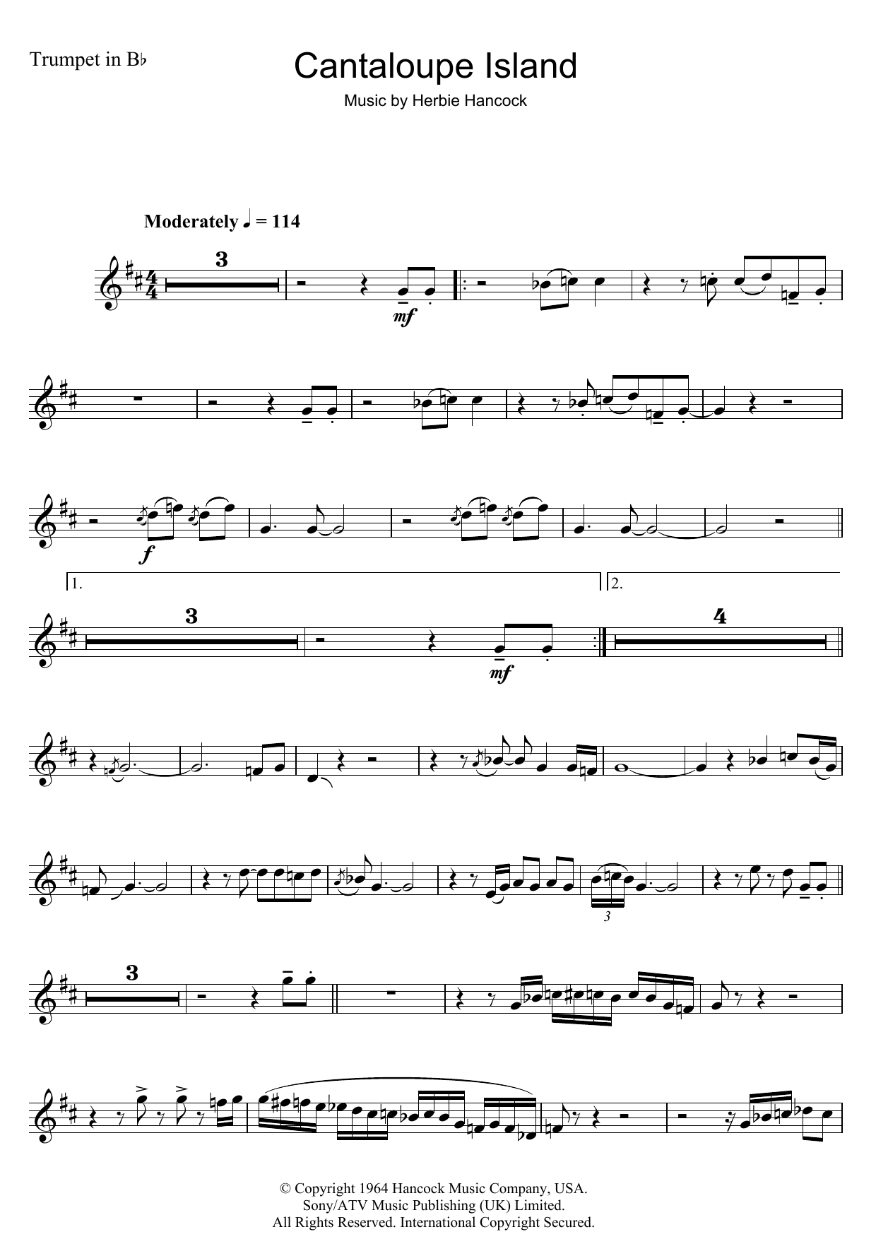 Cantaloupe Island (Trumpet Solo) von Herbie Hancock