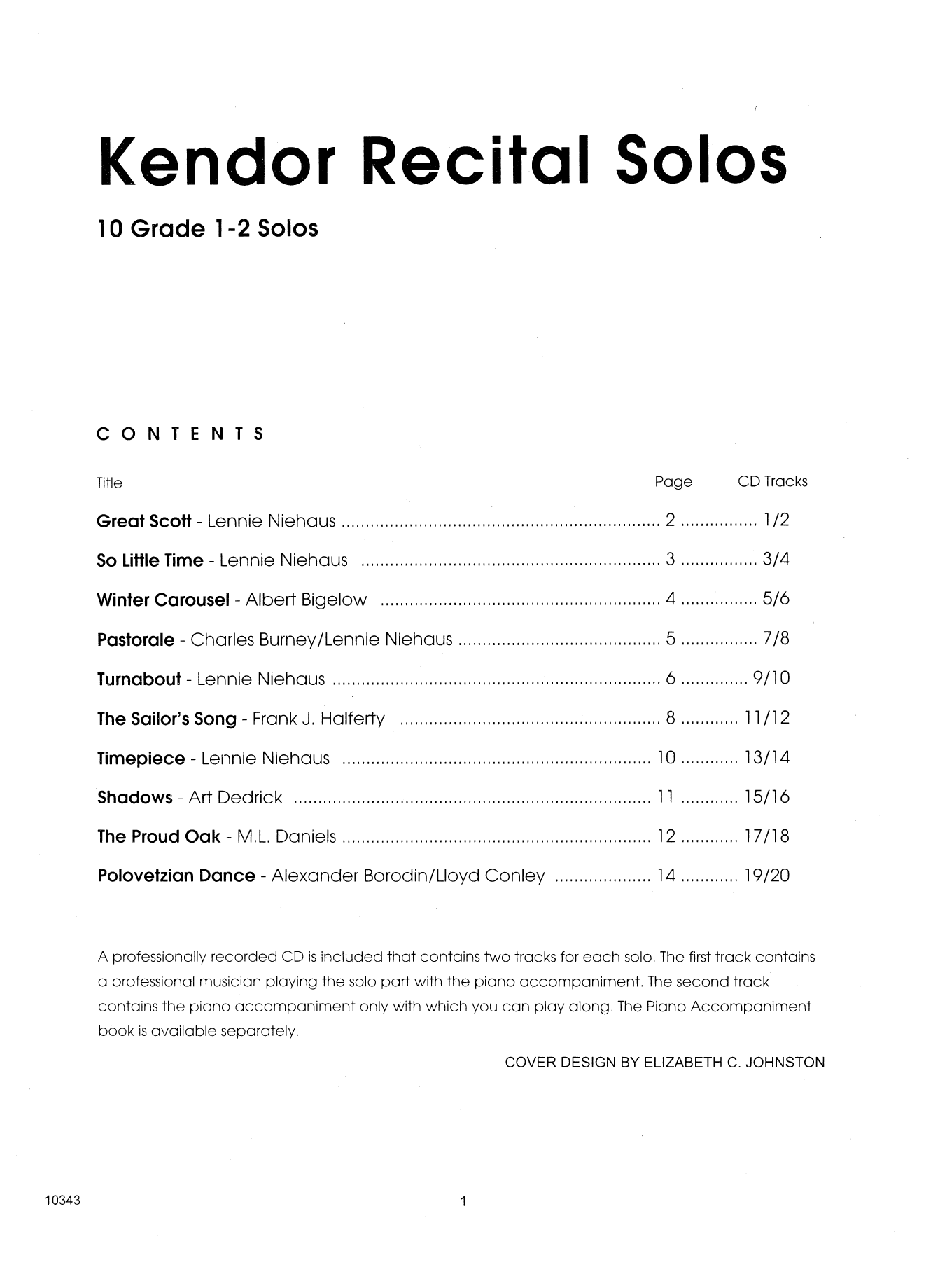 Kendor Recital Solos - Trombone - Solo Book (Brass Solo) von Various