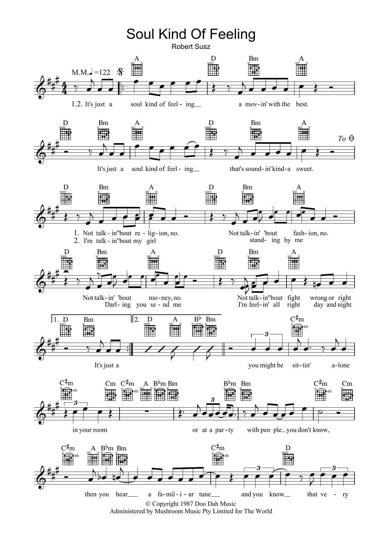 Soul Kind Of Feeling (Lead Sheet / Fake Book) von Dynamic Hepnotics