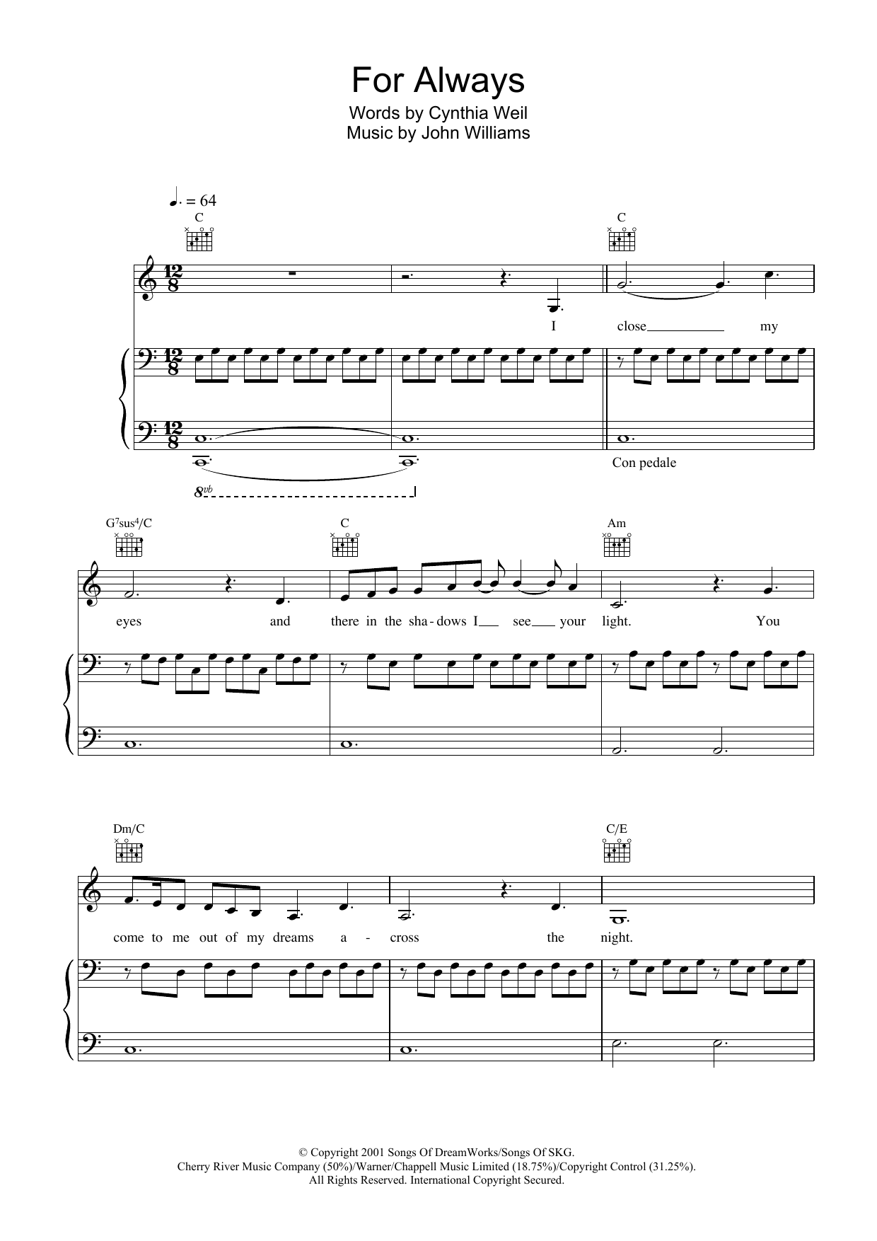 For Always (Piano, Vocal & Guitar Chords) von Lara Fabian