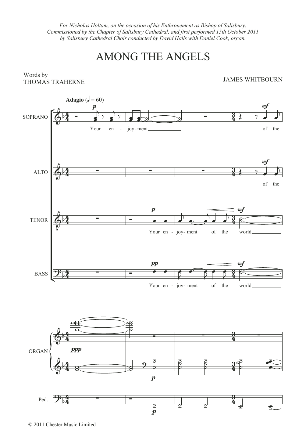 Among The Angels (SATB Choir) von James Whitbourn