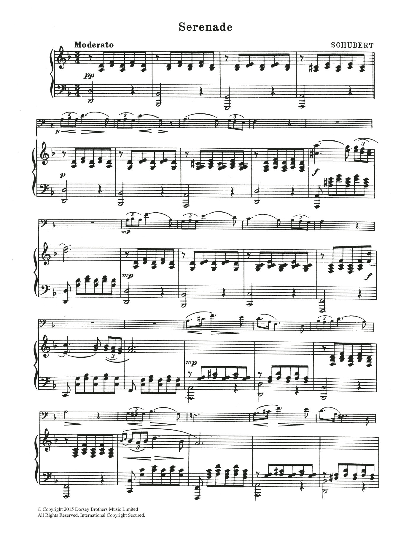 Serenade (Cello Solo) von Franz Schubert