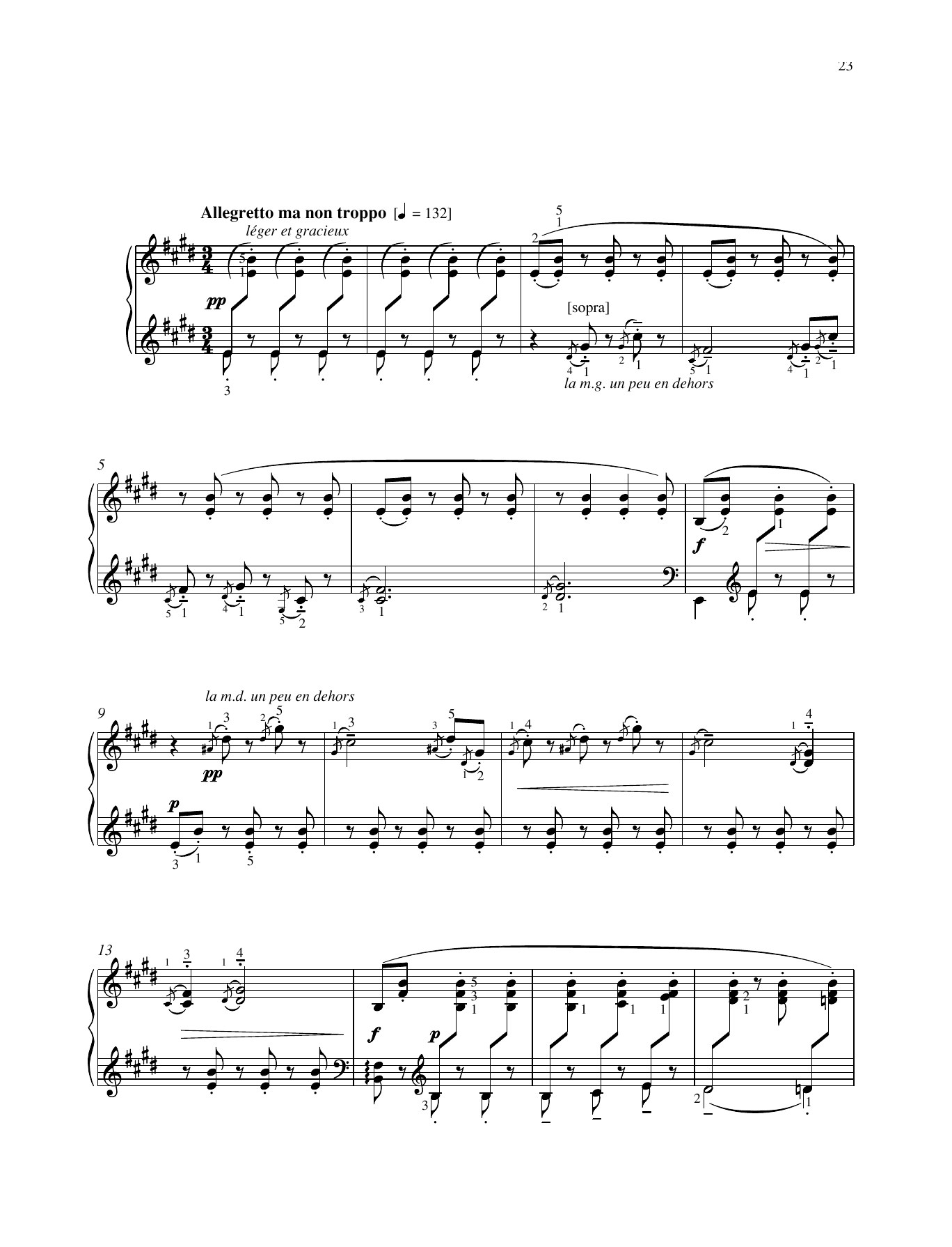 Serenade for the Doll (Piano Solo) von Claude Debussy