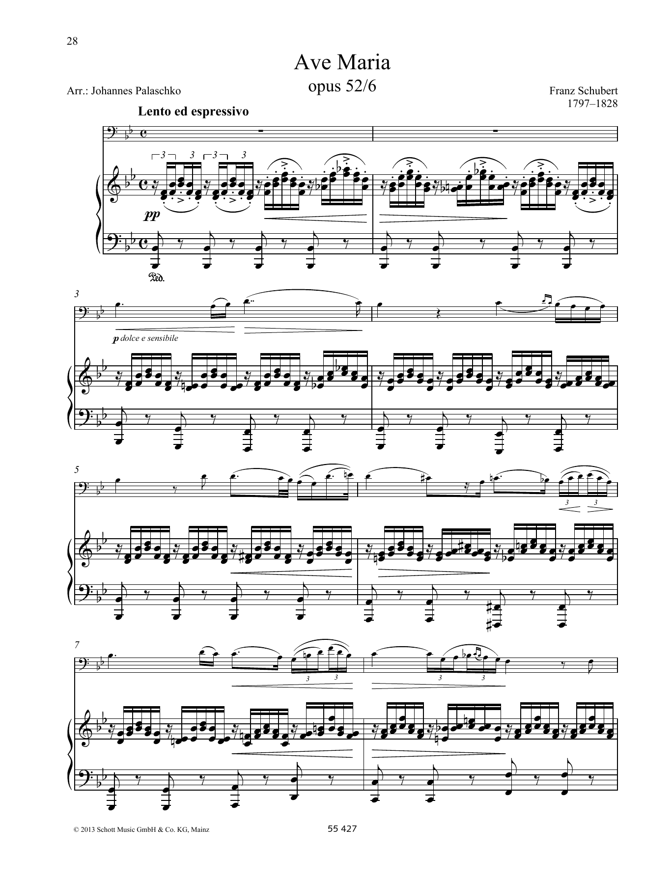 Ave Maria (String Solo) von Franz Schubert