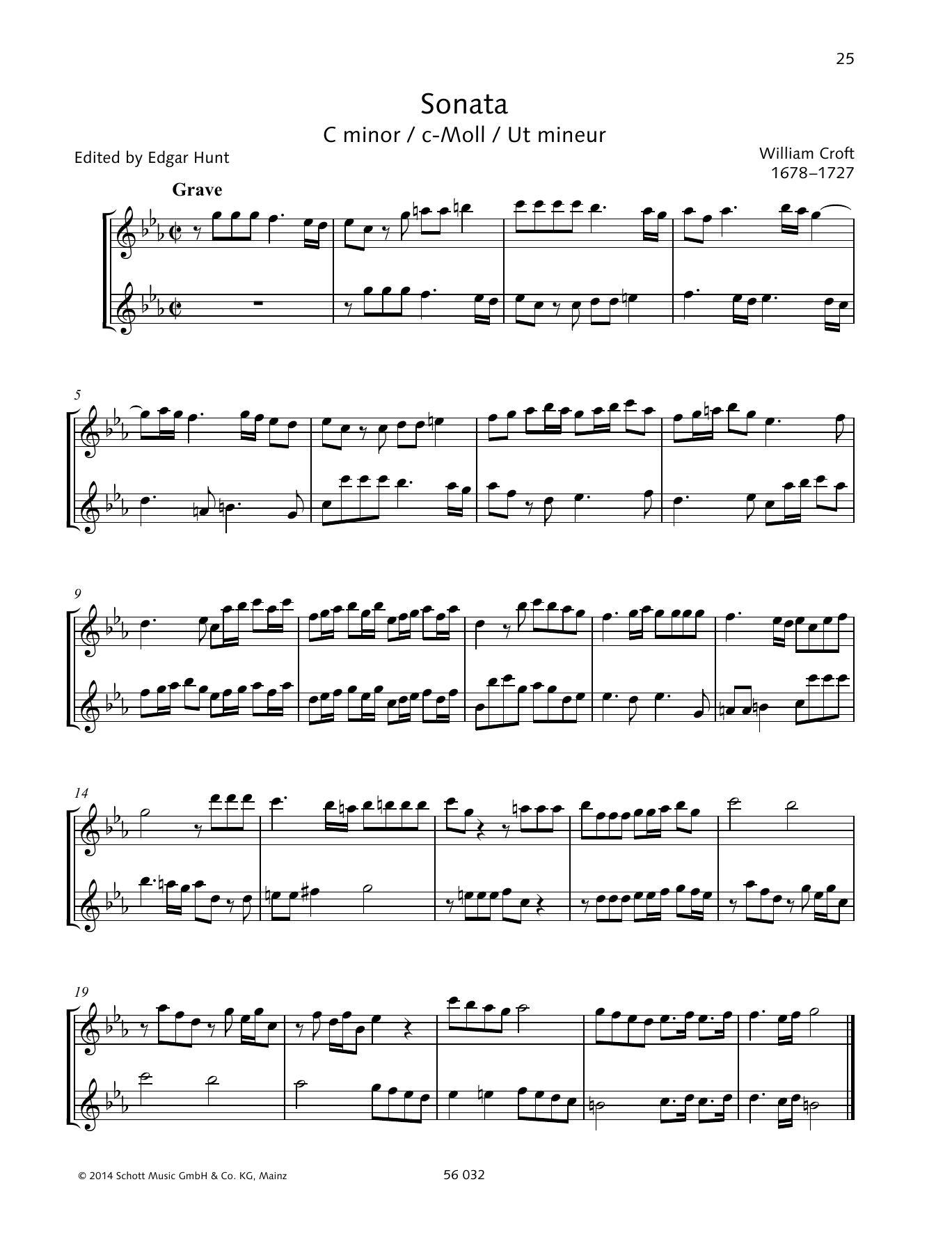Sonata C minor (Woodwind Ensemble) von Baldassare Galuppi