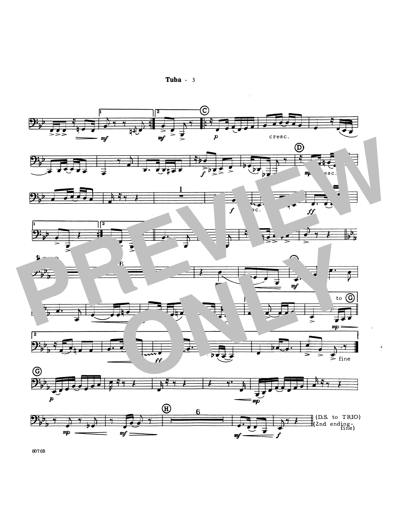 Pop Suite - Tuba (Brass Ensemble) von Arthur Frackenpohl