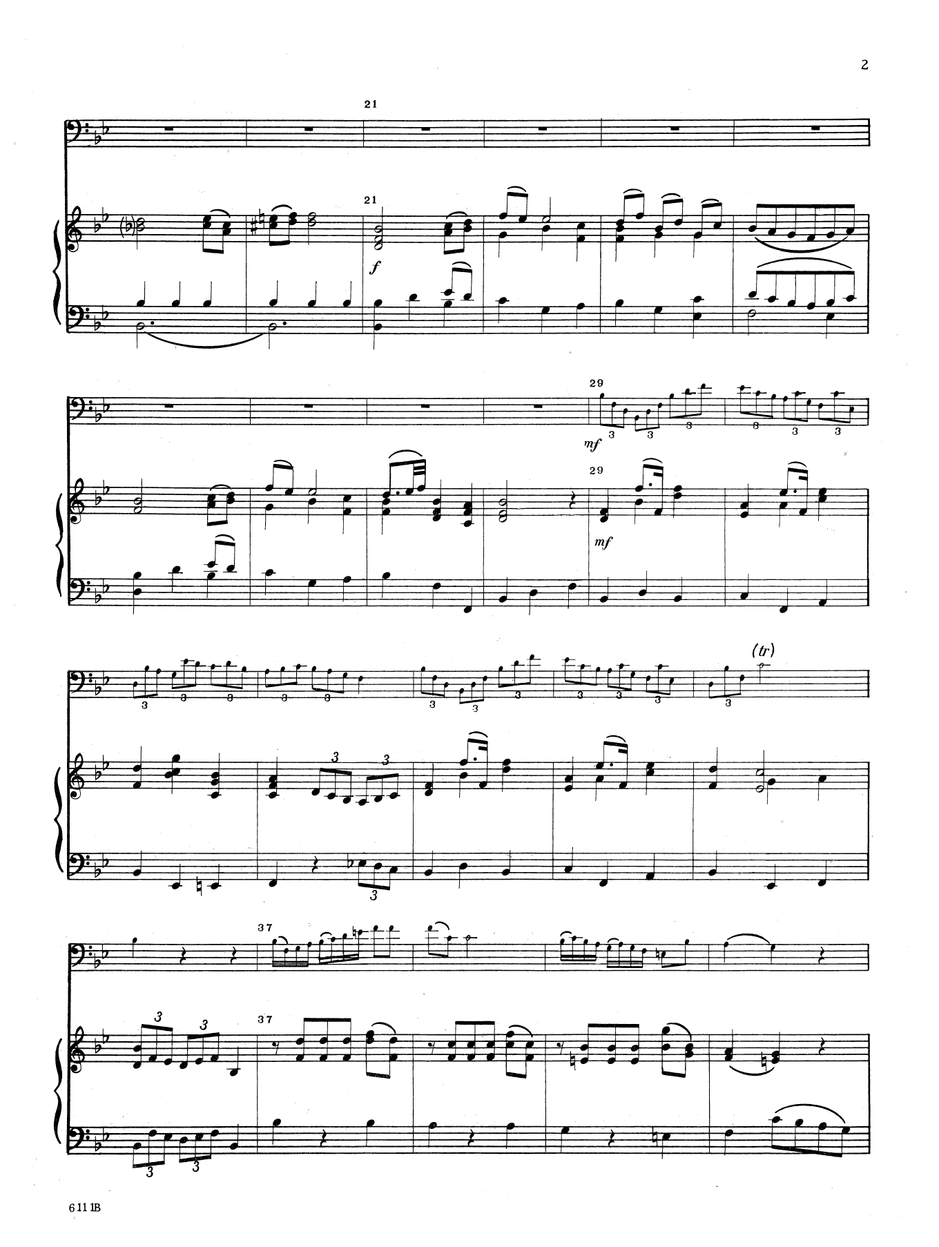 Concerto In Bb K 191 (Rondo) - Piano Accompaniment (Brass Solo) von Wolfgang Amadeus Mozart