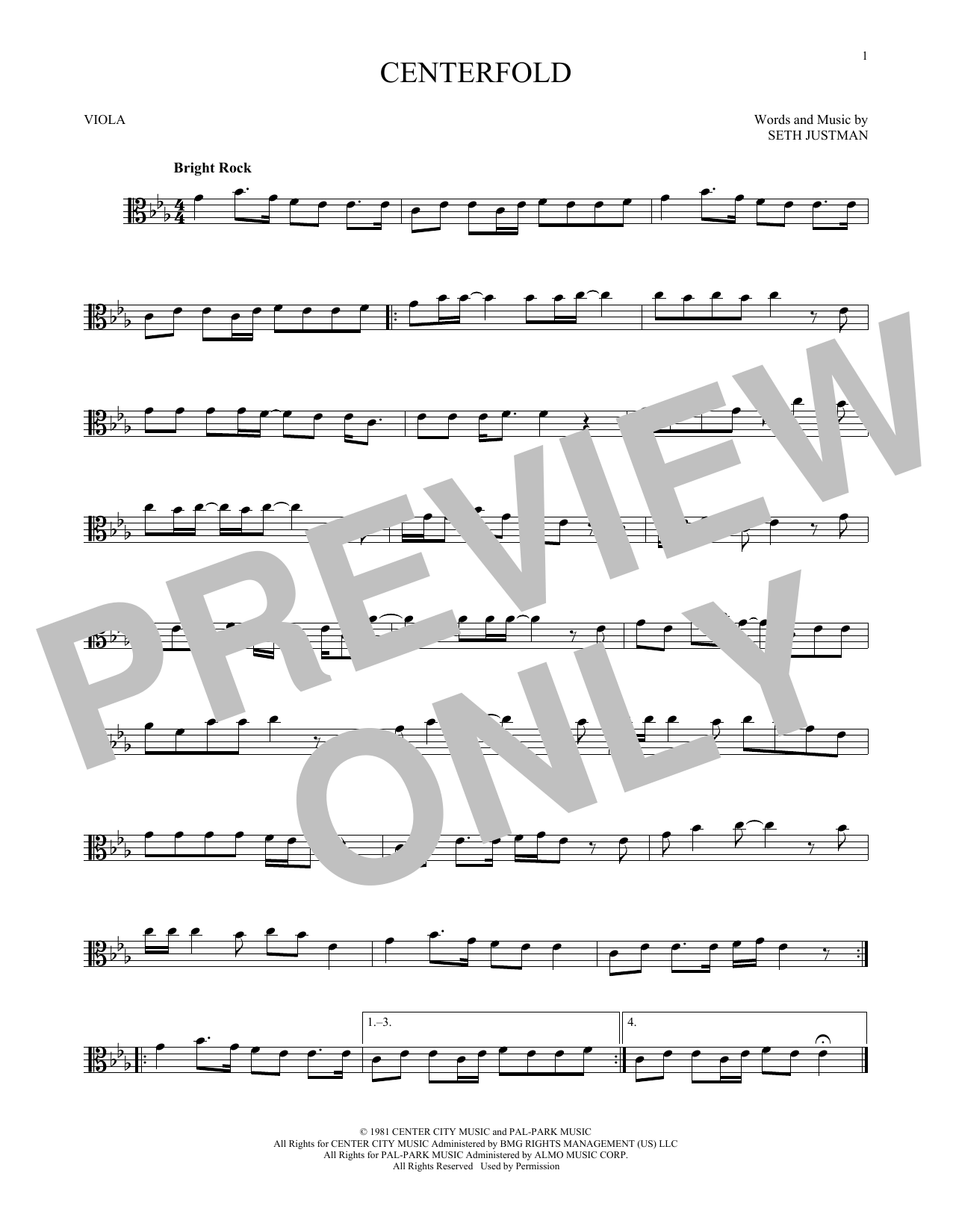 Centerfold (Viola Solo) von J. Geils Band