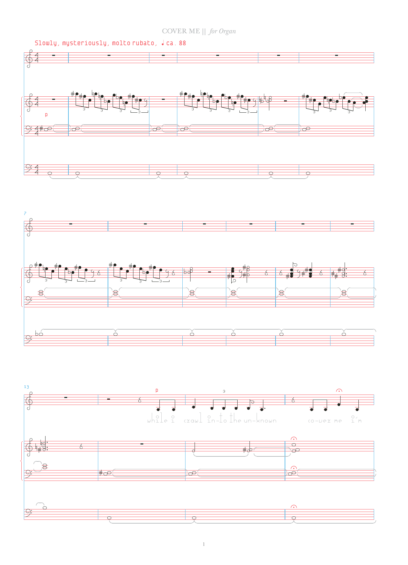 Cover Me (Organ) von Bjork