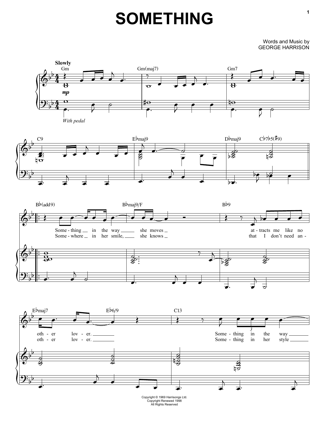Something (Piano & Vocal) von Tony Bennett