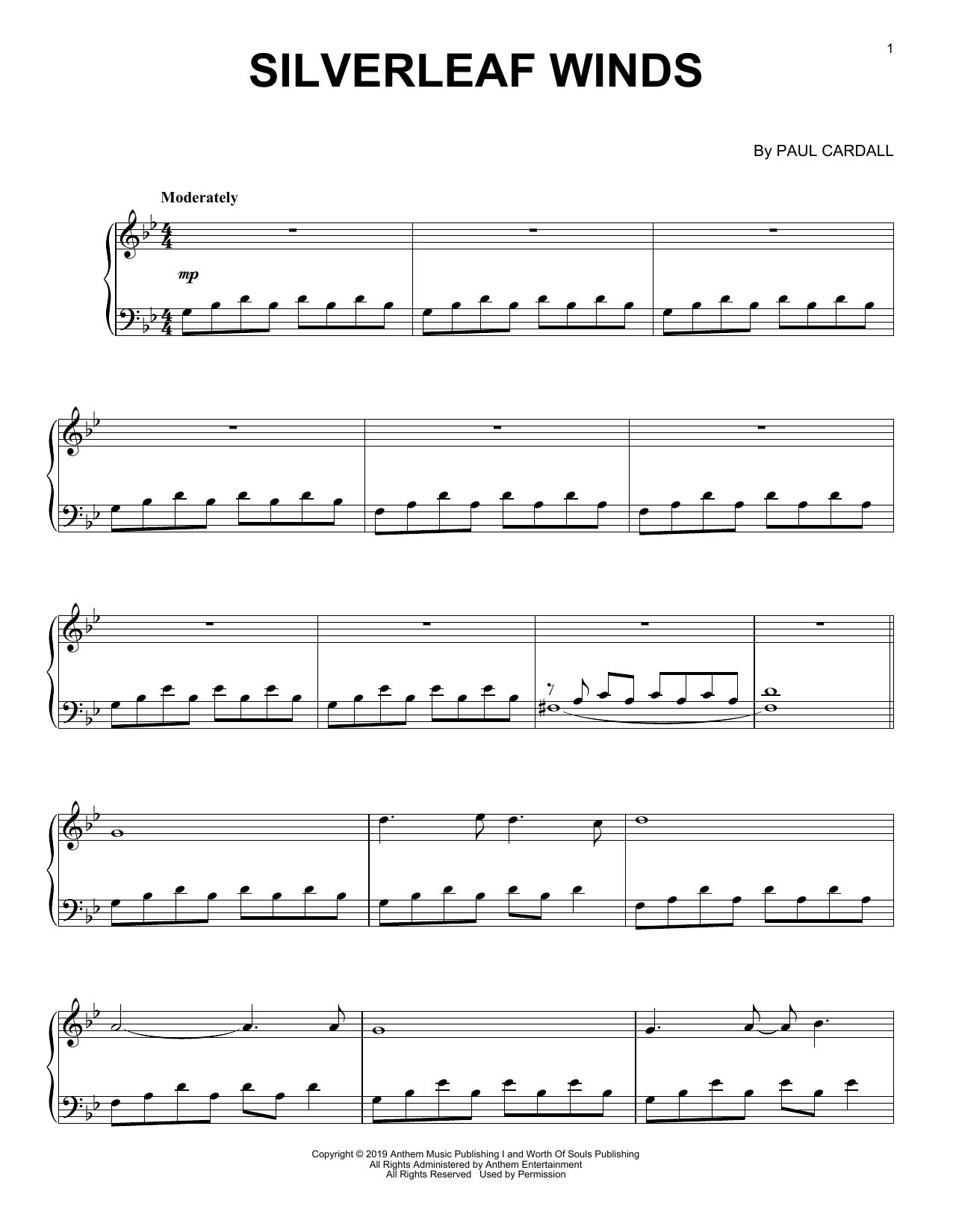 Silverleaf Winds (Piano Solo) von Paul Cardall