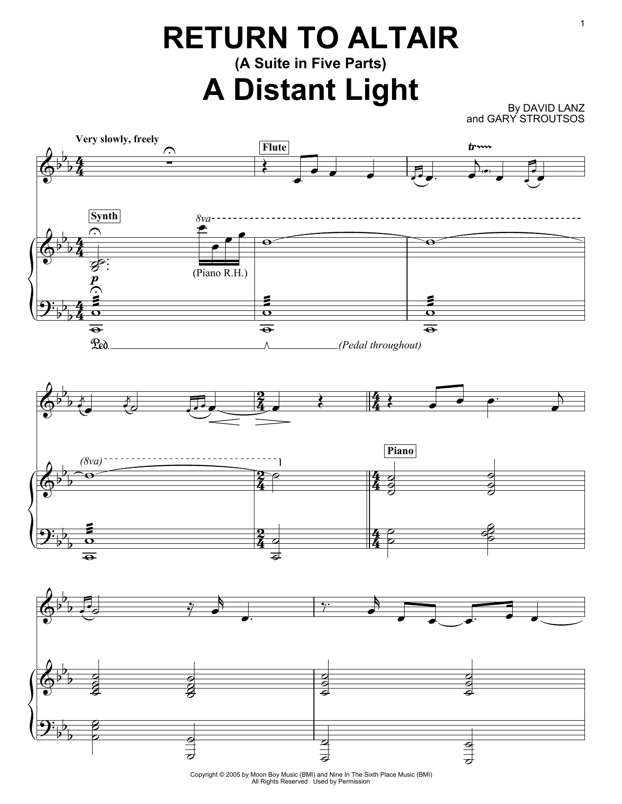 A Distant Light (Piano Solo) von David Lanz & Gary Stroutsos