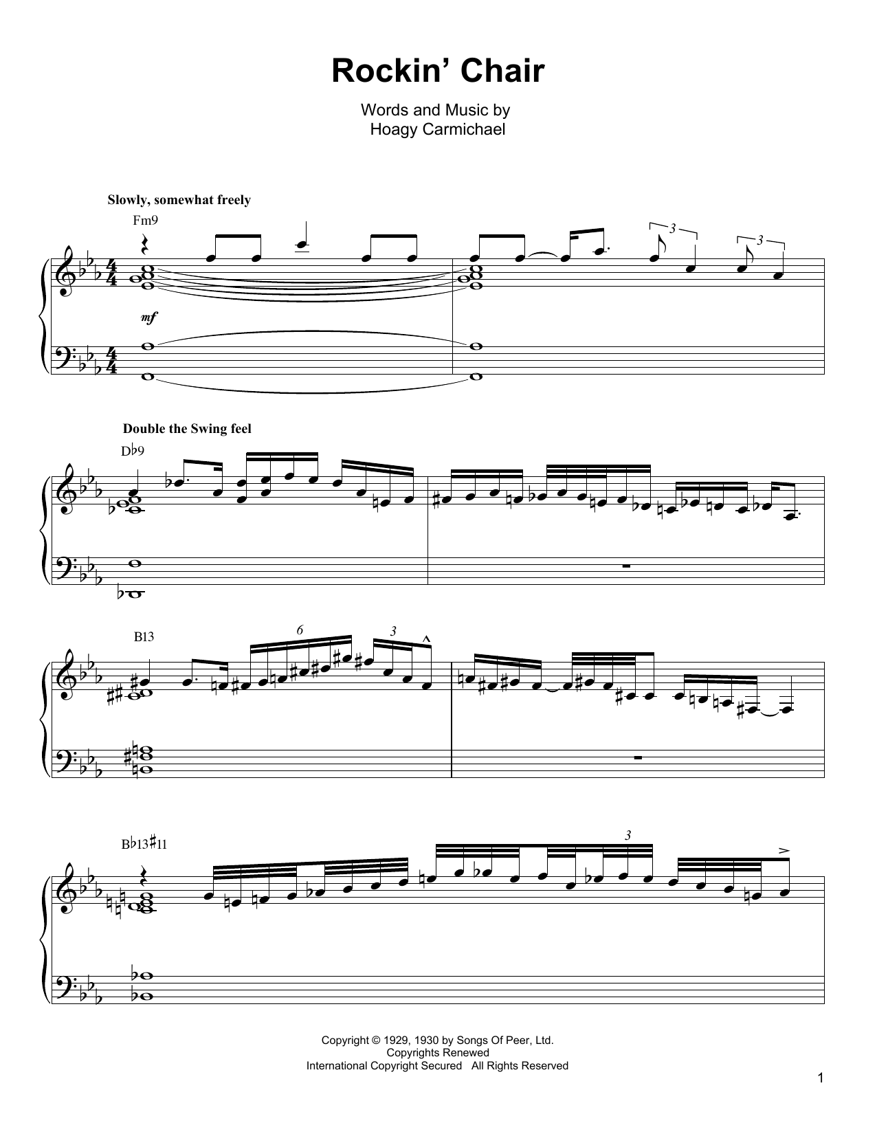 Rockin' Chair (Piano Transcription) von Oscar Peterson