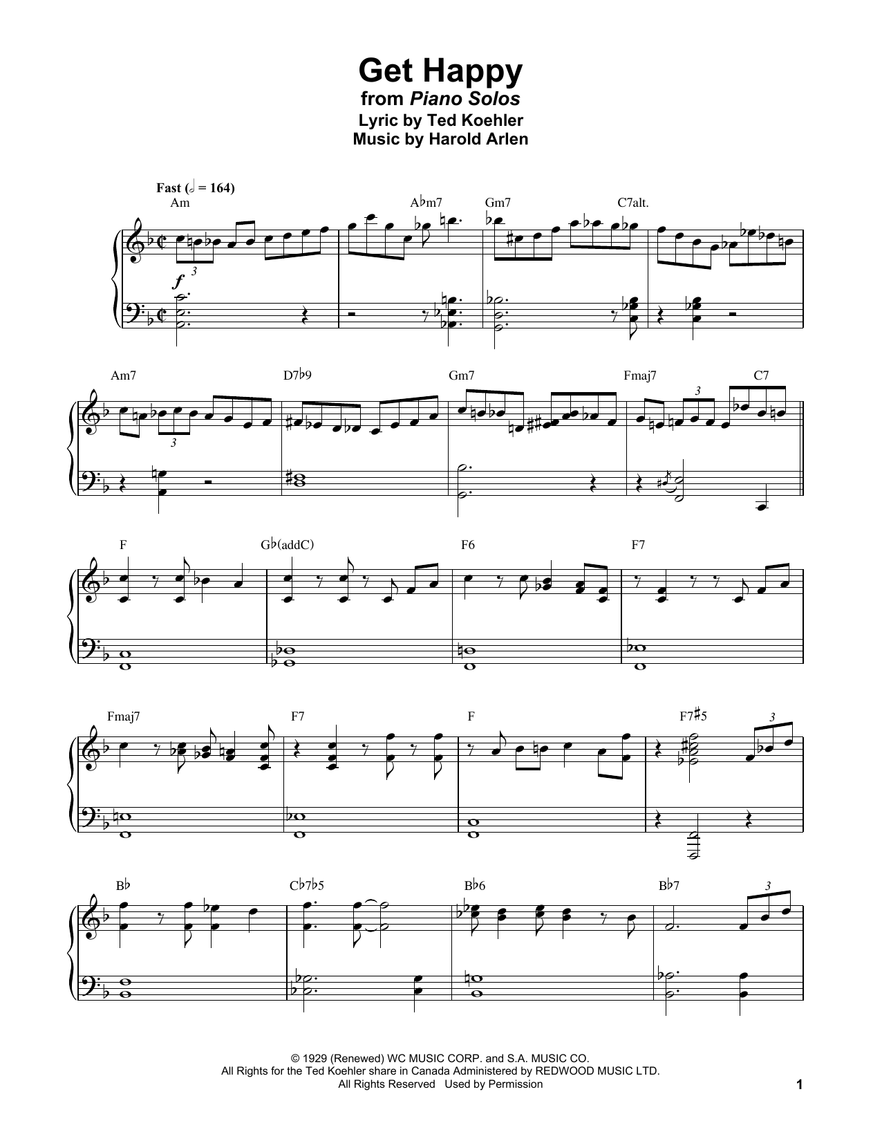 Get Happy (Piano Transcription) von Bud Powell