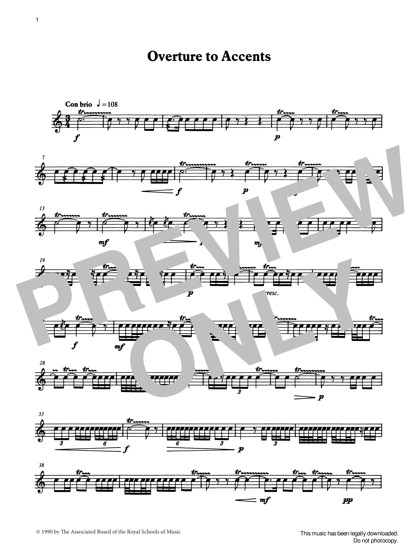 Overture to Accents from Graded Music for Snare Drum, Book IV (Percussion Solo) von Ian Wright and Kevin Hathaway