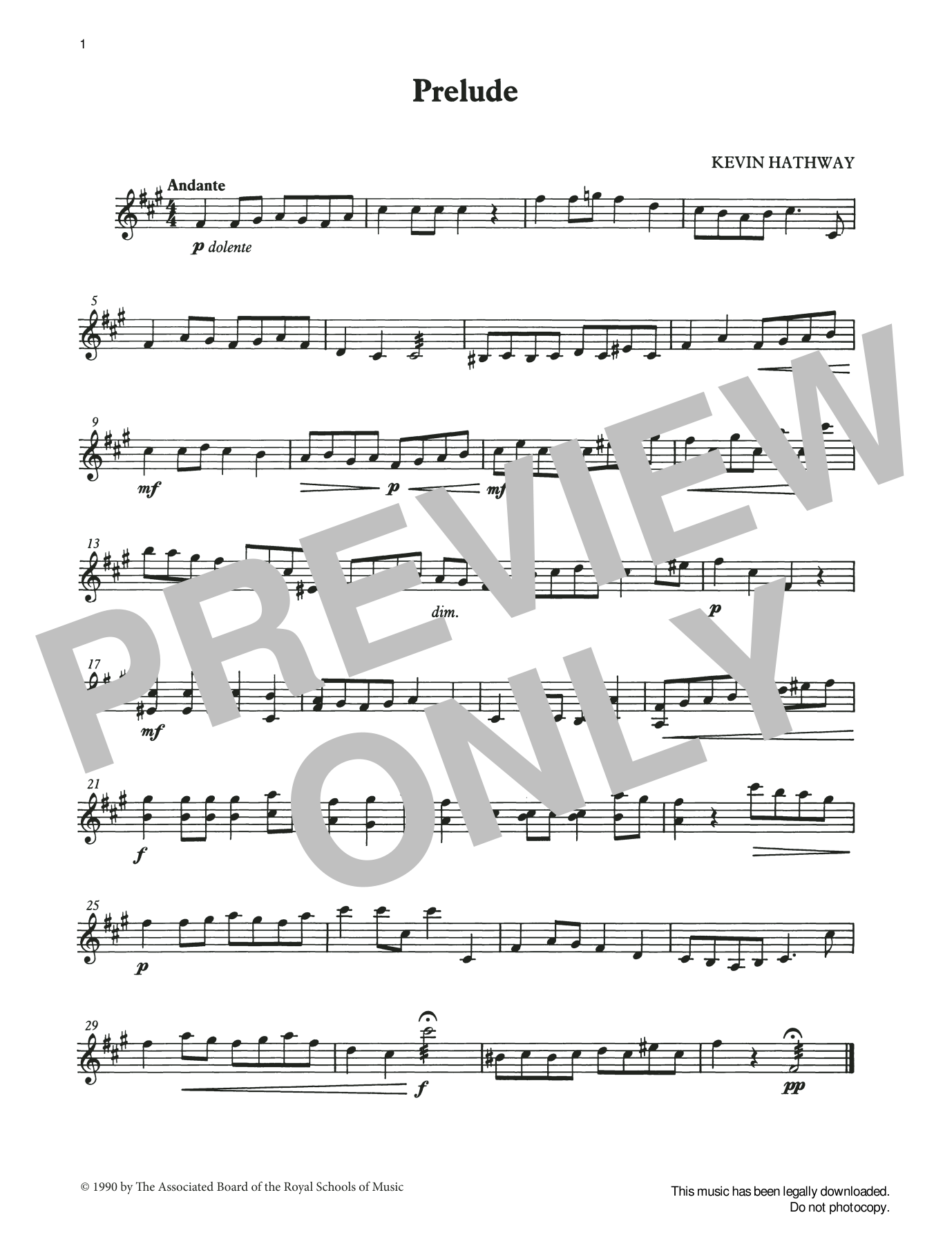 Prelude from Graded Music for Tuned Percussion, Book II (Percussion Solo) von Ian Wright and Kevin Hathaway
