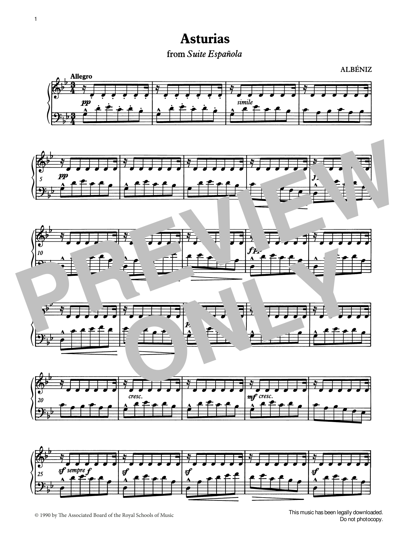 Asturias from Graded Music for Tuned Percussion, Book IV (Percussion Solo) von Isaac Albeniz