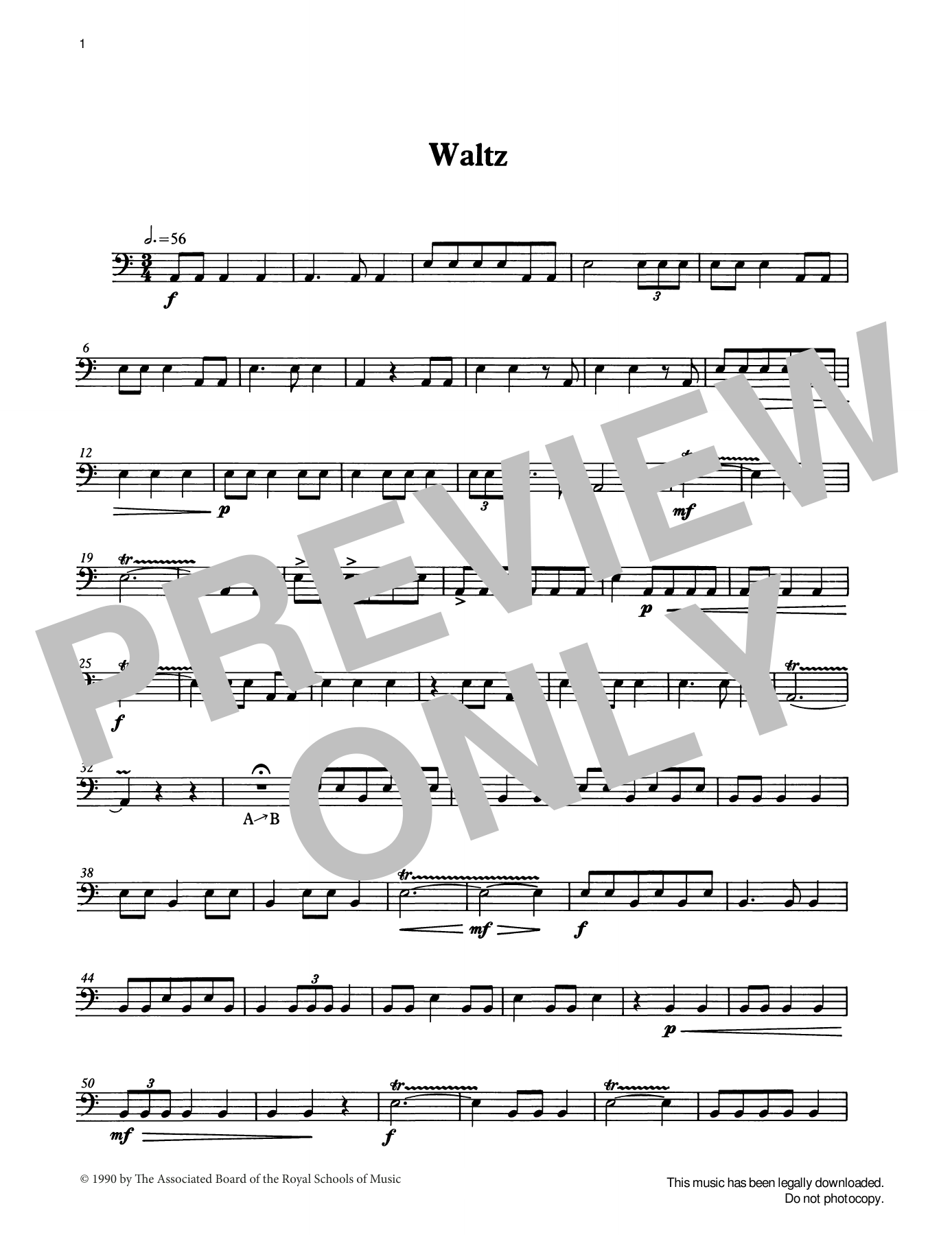 Waltz from Graded Music for Timpani, Book II (Percussion Solo) von Ian Wright