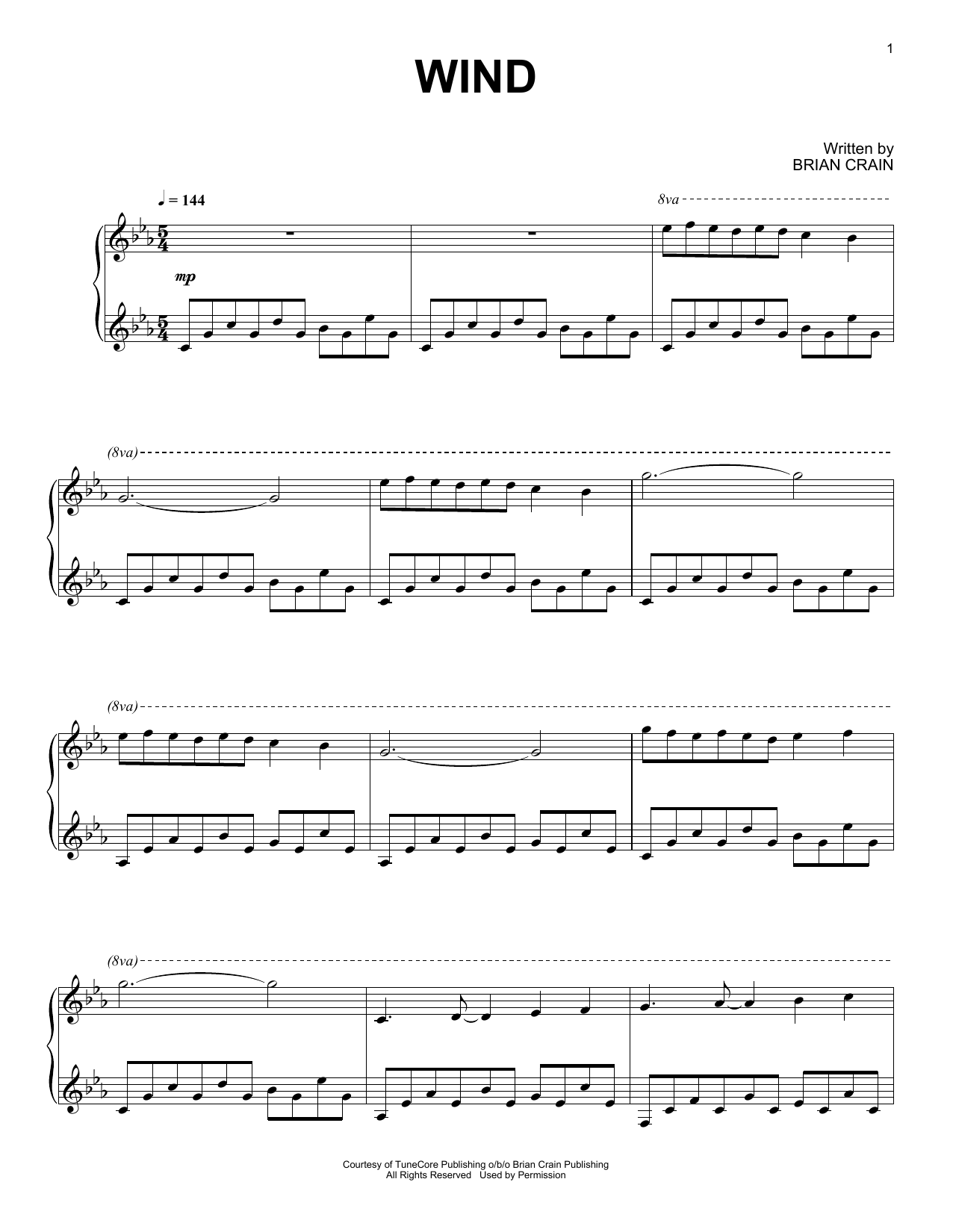 Wind (Piano Solo) von Brian Crain