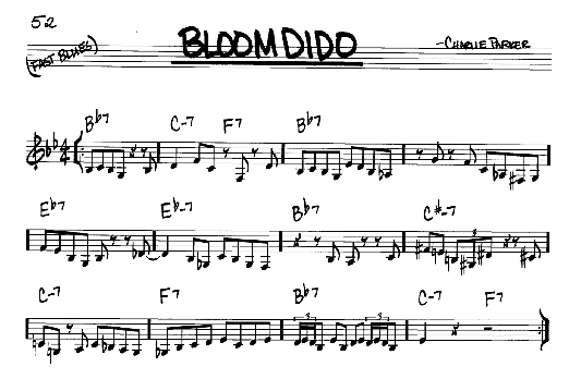 Bloomdido (Real Book  Melody & Chords  C Instruments) von Charlie Parker