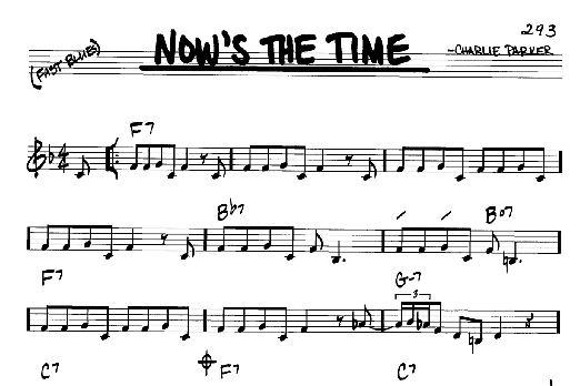 Now's The Time (Real Book  Melody & Chords  C Instruments) von Charlie Parker