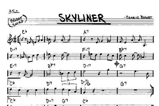 Skyliner (Real Book  Melody & Chords  C Instruments) von Charlie Barnet