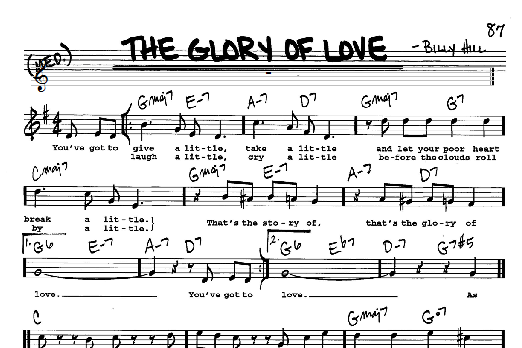 The Glory Of Love (Real Book  Melody, Lyrics & Chords) von Count Basie