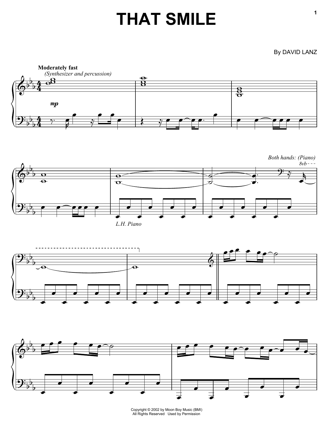 That Smile (Piano Solo) von David Lanz