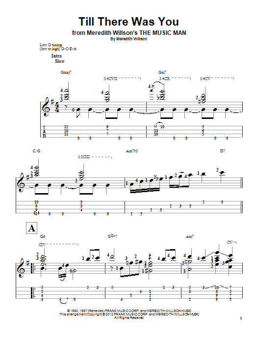 Till There Was You (Easy Ukulele Tab) von The Beatles