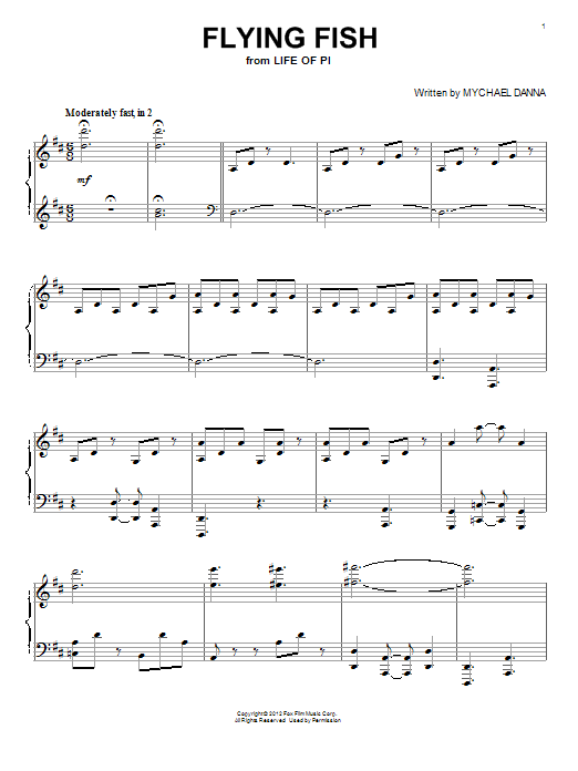 Flying Fish (Piano Solo) von Mychael Danna