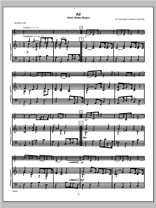 Wedding Masterworks - Horn In F - Piano/Score (Brass Solo) von Halferty