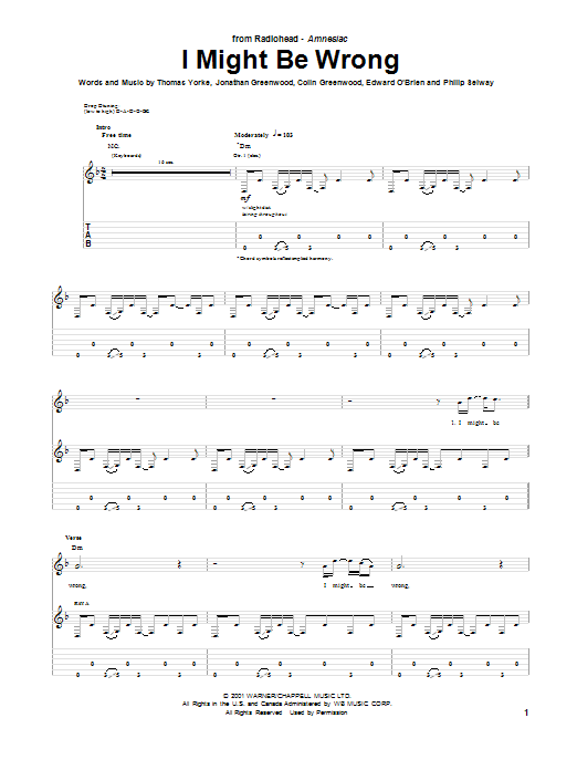 I Might Be Wrong () von Radiohead