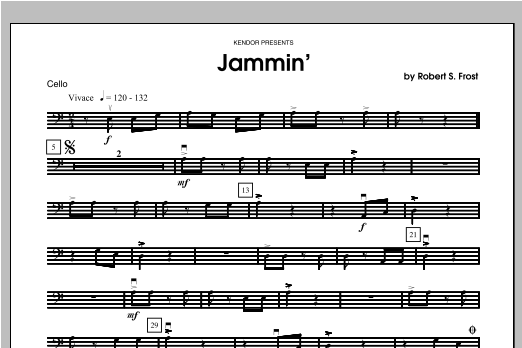 Jammin' - Cello (Orchestra) von Frost
