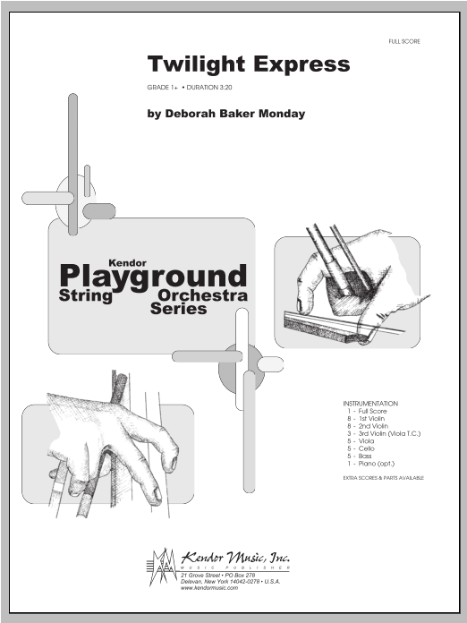 Twilight Express - Full Score (Orchestra) von Monday