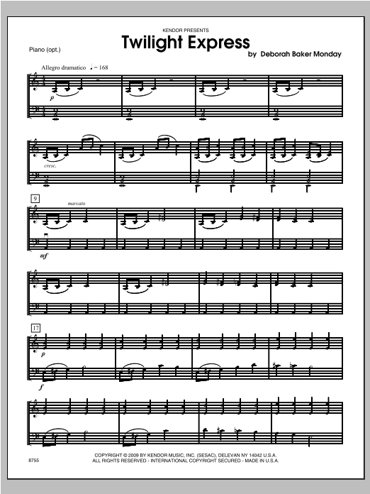 Twilight Express - Piano (Orchestra) von Monday