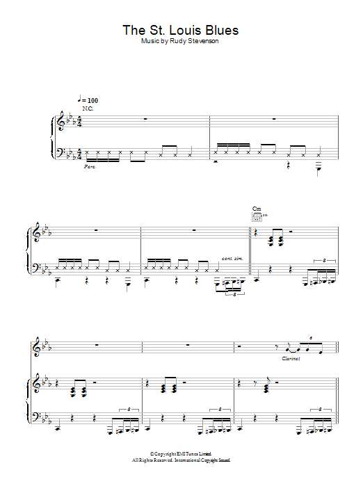 The St. Louis Blues (Piano, Vocal & Guitar Chords) von Hugh Laurie