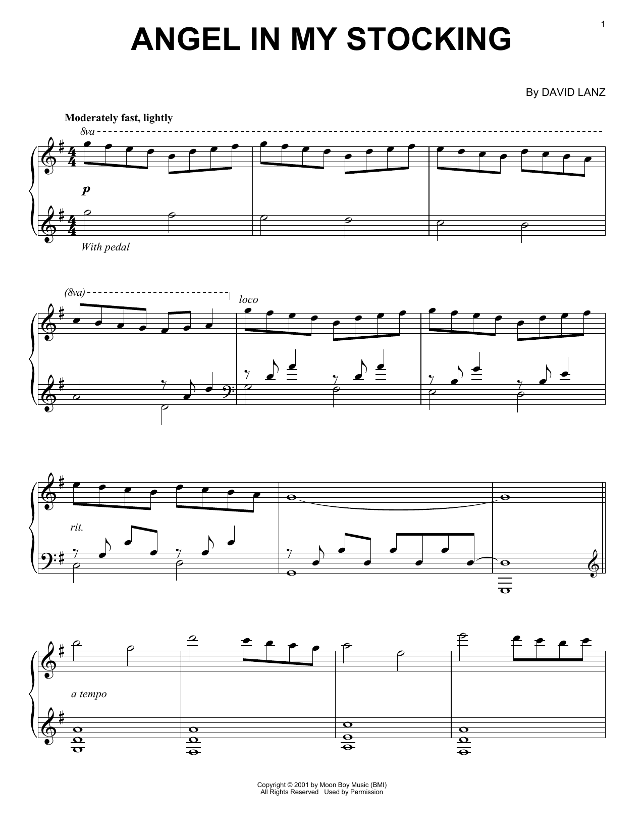 Angel In My Stocking (Piano Solo) von David Lanz
