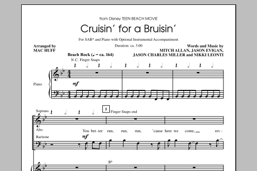 Cruisin' For A Bruisin' (SAB Choir) von Mac Huff