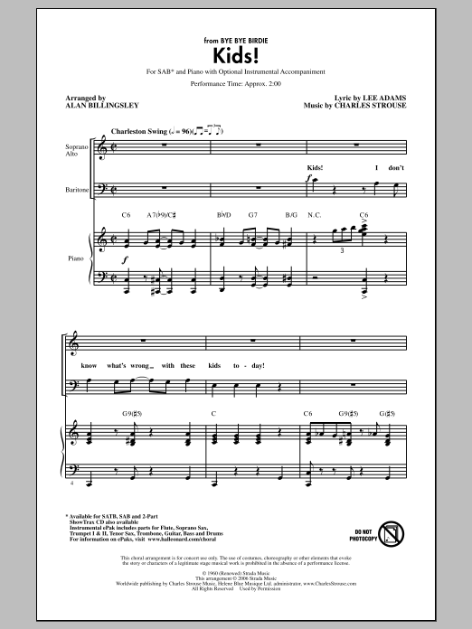 Kids! (SAB Choir) von Gary Lanier