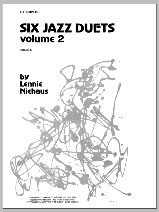 Six Jazz Duets, Volume 2 (Brass Ensemble) von Niehaus