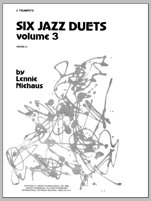 Six Jazz Duets, Volume 3 (Brass Ensemble) von Niehaus