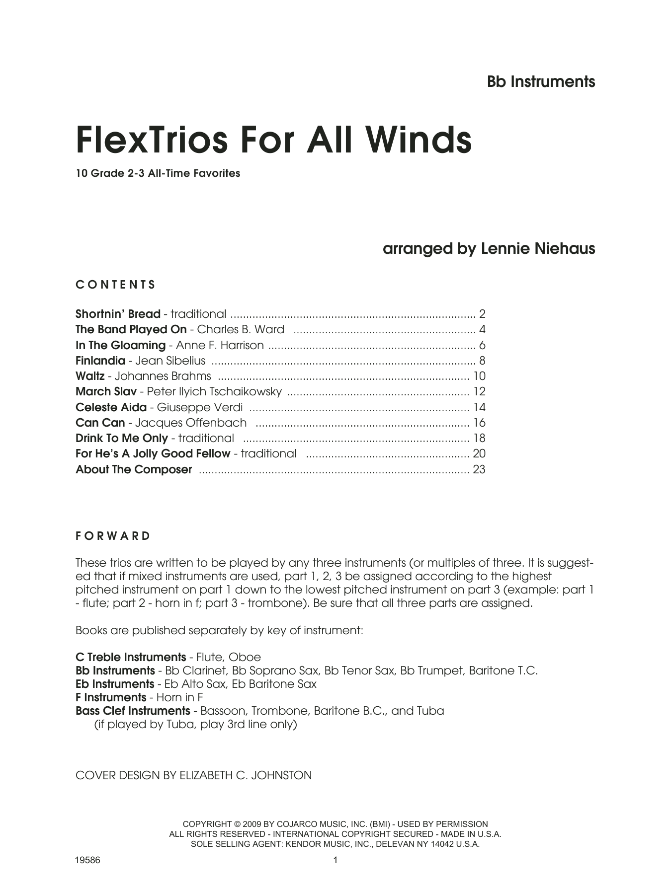 FlexTrios For All Winds (Bb Instruments) - Bb Instruments (Performance Ensemble) von Lennie Niehaus