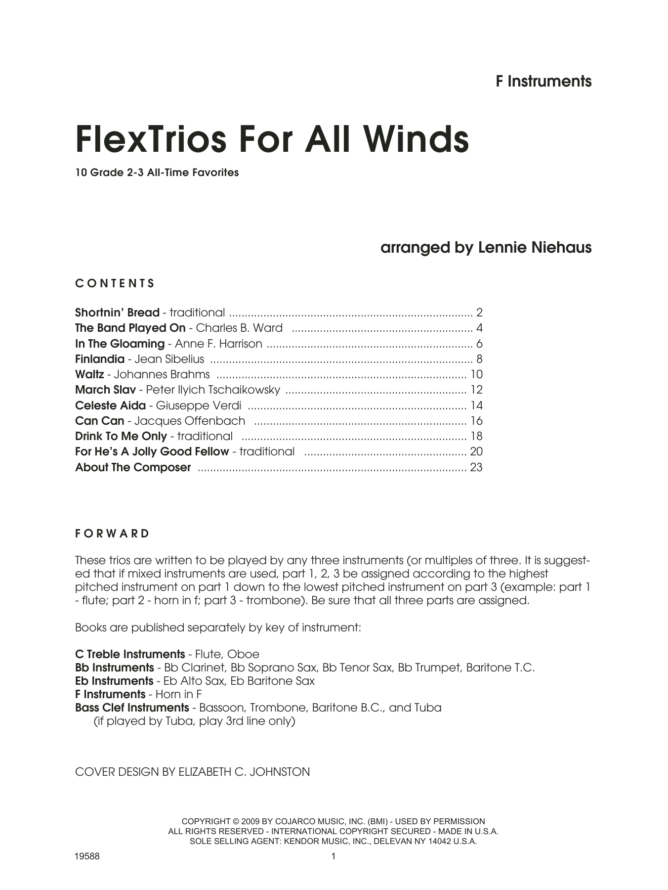 FlexTrios For All Winds (F Instruments) - F Instruments (Performance Ensemble) von Lennie Niehaus